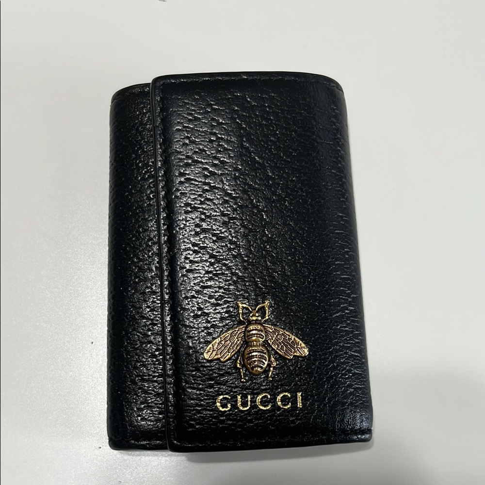 Gucci Black Key and Card Holder